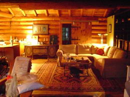 Interior - Log Cabin - Country homes for sale and luxury real estate including horse farms and property in the Caledon and King City areas near Toronto